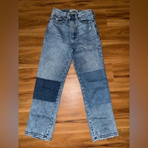 Abercrombie & Fitch Patchwork Jeans